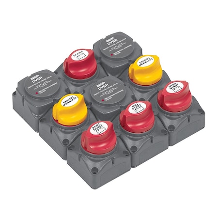 Bep Marine BEP Battery Distribution Cluster f/Triple Outboard Engine w/Four Batte 719-140A-DVSR